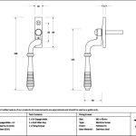 polished marine ss (316) reeded espag lh