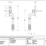 satin marine ss (316) reeded espag rh