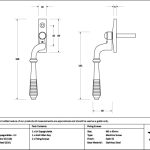 satin marine ss (316) reeded espag lh