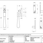 polished marine ss (316) night vent locking newbury fastener