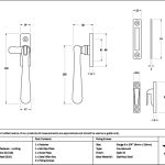 satin marine ss (316) locking newbury fastener