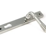 polished marine ss (316) reeded slimline lever espag. lock set