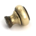 aged brass regency cabinet knob small