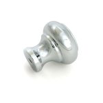 polished chrome regency cabinet knob small