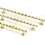 polished brass regency pull handle medium