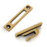 aged brass locking brompton fastener – lh