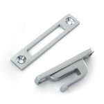 polished chrome locking brompton fastener – lh