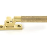 polished brass locking brompton fastener – lh