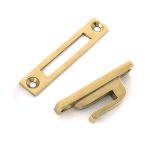 polished brass locking brompton fastener – lh