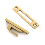 polished brass locking brompton fastener – rh