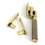 aged brass night vent locking brompton fastener