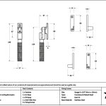 aged brass night vent locking brompton fastener