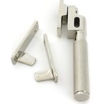 polished nickel night vent locking brompton fastener