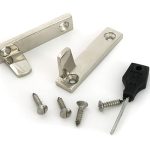 polished nickel night vent locking brompton fastener