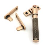 polished bronze night vent locking brompton fastener