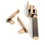 polished bronze night vent locking brompton fastener