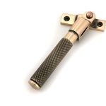 polished bronze night vent locking brompton fastener