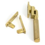 polished brass night vent locking brompton fastener