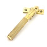 polished brass night vent locking brompton fastener