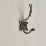 set of numbered hooks antique iron