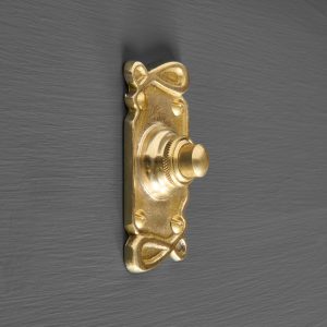 victorian 'kenrick' bell push brass